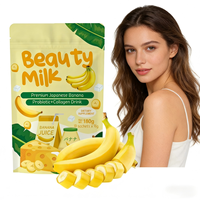 Mélange de poudre de lait pour boisson beauté à l'astaxanthine, 6 saveurs, 18g, 10 sachets, saveur fraise, formule alimentaire
