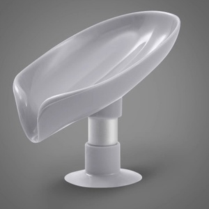 Estante de Almacenamiento Creativo de PVC para Jabón con Ventosas Perforadas y Drenaje para Uso Doméstico, Soporte para Jabón y Fertilizantes - Product Image 3