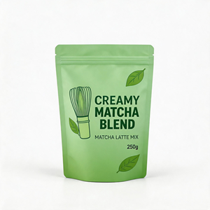 Sachets personnalisés imprimés en gros, directement de l'usine, pour l'emballage de poudre de matcha - Product Image 2