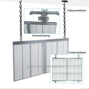 Màn hình phim tường kính cho video quảng cáo linh hoạt Panel cửa sổ cao kỹ thuật số LCD Rèm 3D <span class=keywords><strong>4</strong></span> trong nhà trong suốt <span class=keywords><strong>LED</strong></span> hiển thị - Product Image 4