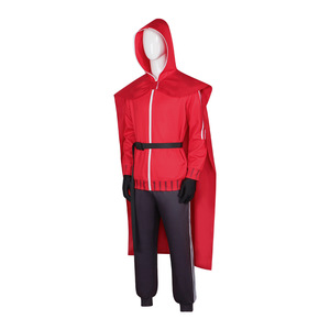Disfraz de cosplay de anime Star's Edge Mita Kazushige, sudadera con capucha roja, talla S-3XL, para Halloween y Navidad - Product Image 2