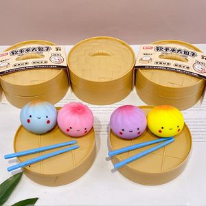 Nouveaux jouets créatifs en EVA en forme de ravioli, jouets de simulation alimentaire à presser pour la décompression - Product Image 3