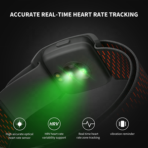Coospo HW9 Waterproof Heart Rate Tracking <b>Magnetic</b> USB <b>Charging</b> Armband Heart Rate Monitor - Product Image 4