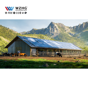 Cobertizo de Acero Prefabricado Industrial de 8000 pies cuadrados, Garaje, Taller, Casa de Campo, Almacén, con una Vida Útil de 50 Años y Resistencia a Vientos de 200 km/h - Product Image 1