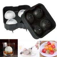Moule à glaçons sphériques en silicone de qualité alimentaire, réutilisable, à démoulage facile, personnalisable avec logo, pour la fabrication de glaces – Écologique et en promotion