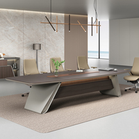 Table de conférence série Zhiyin 3,6 m ZY-21, mobilier de bureau moderne, OEM/ODM, taille, couleur et logo personnalisables