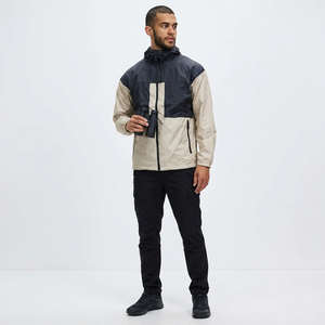 Nouvelle Veste Coupe-Vent Homme à Capuche en Toile, Haute Qualité, Sportive, Imperméable, Respirante, Écologique, Style Vintage, pour l'Automne - Product Image 1