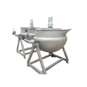 Corn Sirup Sugar Syrup Mixing Kettle Cooking Kettle