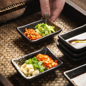 <span class=keywords><strong>Platos</strong></span> Pequeños Esmaltados para Uso Doméstico con Apariencia Elegante y Cerámica Segura para Alimentos, Ideales para Servir Aperitivos, Postres y <span class=keywords><strong>Platos</strong></span> Pequeños Diarios - Product Image 2