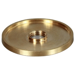 Anello di controllo tornito con bordo dritto filettato <span class=keywords><strong>femmina</strong></span> centrale in ottone lavorato a CNC con i tuoi <span class=keywords><strong>disegni</strong></span> - Product Image 4