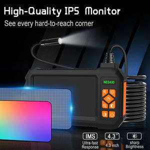 Endoscope industriel portable intégré avec caméra de 5 m et écran 4,3 pouces 720P HD pour l'outre-mer - Product Image 4