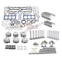 Kit de Révision Moteur EA837 : Chaîne de Distribution, Bielles, Coussinets de Vilebrequin, Pistons et Jeu de Joints pour Audi 3.0 A6 C6 A7 A8 Q7 S5 B8 14-19 3.0L CRE CTD