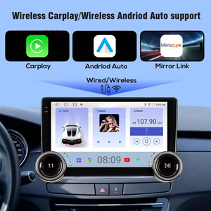 Écran intelligent Android MP5 10,1 pouces avec Carplay sans fil, navigation GPS universelle, double Carplay, TV, <span class=keywords><strong>radio</strong></span> RDS pour tableau de bord de voiture - Product Image 3