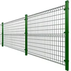 Clôture en treillis <span class=keywords><strong>soudé</strong></span> galvanisé et revêtu de PVC 3D, <span class=keywords><strong>hauteur</strong></span> <span class=keywords><strong>2m</strong></span>, 2.5m, 6ft pour jardin, terrain de football, treillis, portails, modélisation 3D personnalisée - Product Image 5