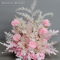 LE-307 Kant-en-klare Kunstbloemenarrangement, Kunstbloemen centerpiece voor etalage, winkel & café decoratie