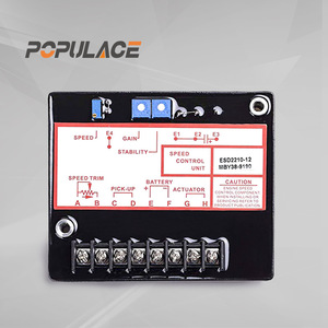 ตัวควบคุมความเร็วรอบเครื่องยนต์ดีเซล Populace ESD2210-12 ระบบอิเล็กทรอนิกส์ 12V 24V - Product Image 1