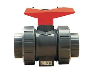 Válvula Georg Tipo 546 Pro DN25 JIS1" de PVC-U con Doble Sello EPDM y Manija Bloqueable para Uso Industrial - Product Image 1