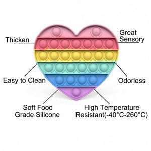 Fabricant de jouets Pop Fidget en gros, nouvelles formes, hibou, dinosaure, pégase, jouet Pop Fidget en silicone à bulles pour filles et garçons - Product Image 3