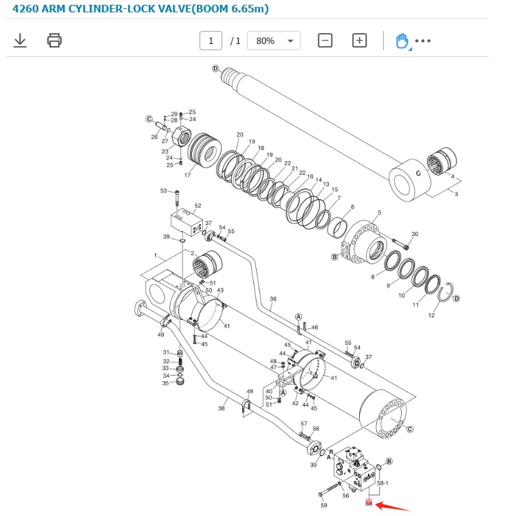 Запасные части Develon Doosan DaewooHyunda I BobCat, оригинальный производитель, оригинальный запорный клапан 410114-00293B