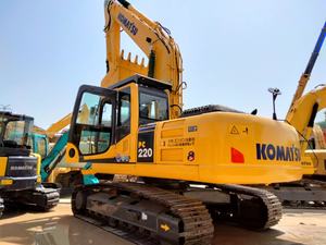 Excavadora de cadenas usada original de alta calidad Komatsu PC220, excavadora Komatsu PC200-8 210 220 240 - Product Image 6