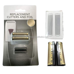 Cuchillas de Repuesto para Afeitadora Suttik LK-2208 Pro LS17155, Cuchillas de Doble Filo, Cabezal de Afeitadora de Acero Inoxidable - Product Image 1