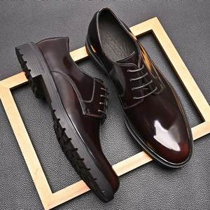 Chaussures pour hommes en cuir véritable, faites à la main, de haute qualité, sur mesure, pour mariage et occasions formelles, augmentant la taille - Product Image 2