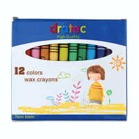 Crayons promotionnels non toxiques, en paquets de 6, 8, 12 ou 24, ensemble d'art coloré, crayons de couleur, crayons pastel pour enfants, crayons parfumés