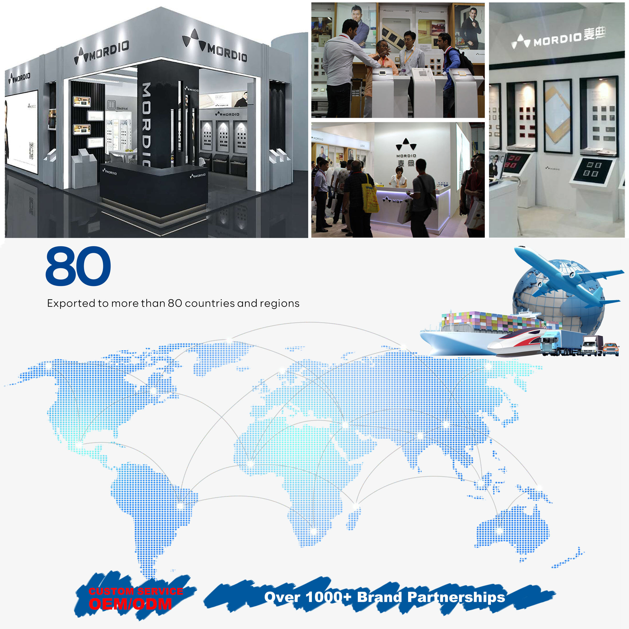 F300 Cote D'Ivoire Mordio EU Standard Electrical Wall Switch Socket and 1 Gang Switch