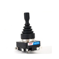 Interrupteur Joystick 2 Voies HND-W201/2011 30mm à Réinitialisation, Contact Argenté, Auto-Verrouillant, pour Contrôle de Machine Automatique