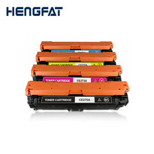 Tóner de impresora compatible de fábrica al por mayor HENGFAT 650A para CE270A CE271A CE272A CE273A uso en CP5520n CP5525n <span class=keywords><strong>CP5525dn</strong></span> - Product Image 1
