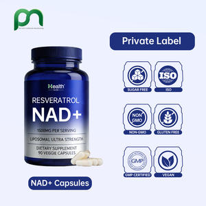 Capsules de Vitamines NAD+ à l'Extrait d'Herbes Régulées par la Température, Résveratrol, Éclat Intérieur, Complément Anti-Âge - Product Image 6