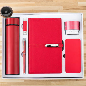 Conjunto de regalo de oficina al por mayor, taza de vacío + bolígrafo + unidad flash USB + cuaderno A5 + altavoz, regalos promocional - Product Image 6