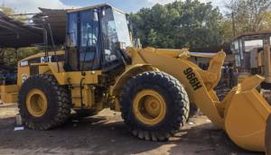 Máquina de construcción Caterpillar usada para CAT 966G 966H 966L Cargador de rueda delantera Cargador de tractor de origen japonés a la venta - Product Image 5