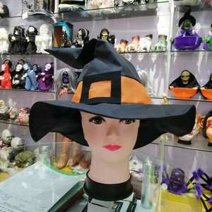 Wish-Sombrero <span class=keywords><strong>de</strong></span> <span class=keywords><strong>bruja</strong></span> personalizado para Halloween, accesorios animados, decoración, superventas - Product Image 4