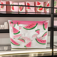 Sachet Doypack promotionnel pour gloss, en PVC plastique simple, avec fonction de sécurité et impression sérigraphique, pour l'expédition