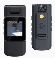 Caméra sportive WiFi 4K avec écran de 1,5 pouce, vision nocturne, caméra corporelle portable et application, enregistreur portable pour l'extérieur