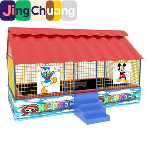 Trampolín de Plástico Rojo <span class=keywords><strong>para</strong></span> Niños con Tobogán, Combinado, Grande, <span class=keywords><strong>para</strong></span> Exteriores, <span class=keywords><strong>Juguete</strong></span> <span class=keywords><strong>para</strong></span> el Hogar - Product Image 5