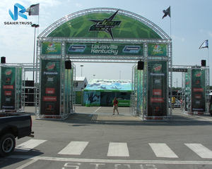 Estructura de Aluminio <span class=keywords><strong>para</strong></span> <span class=keywords><strong>Escenario</strong></span>, Ligera, Portátil, Plegable, Modular, de Alta Resistencia, <span class=keywords><strong>para</strong></span> Uso en Escenarios - Product Image 2