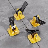 Système de nivellement de carreaux réutilisable moderne avec acier inoxydable et plastique épaisseur 1.5mm pour carreaux extérieurs et accessoires