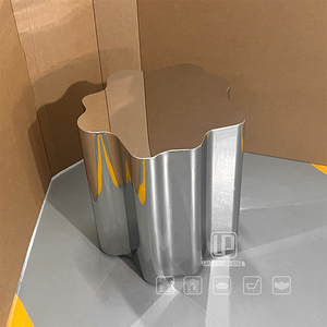 Popular <b>Silver</b> Metal Coffee Irregular Stainless Steel Coffee <b>Table</b> Living Room Furniture Column <b>Console</b> <b>Tables</b> Stainless Steel C - Product Image 5