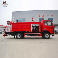 Nouvelle Pompe à Incendie Automatique Diesel Longue Portée avec Canon, Arroseuse Multifonctionnelle pour Nettoyage Routier et Suppression de Poussière