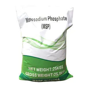 Susuz toz Mono dibazik sodyum fosfat yem NA2H2PO4 CAS 7558-80-7 MSP monosodyum fosfat ile