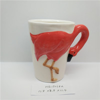 Mug en porcelaine haut de gamme motif renard, maintien au chaud 1 heure, anti-fuite, design classique, pour café à domicile, cadeaux promotionnels, couleur personnalisable, grande taille