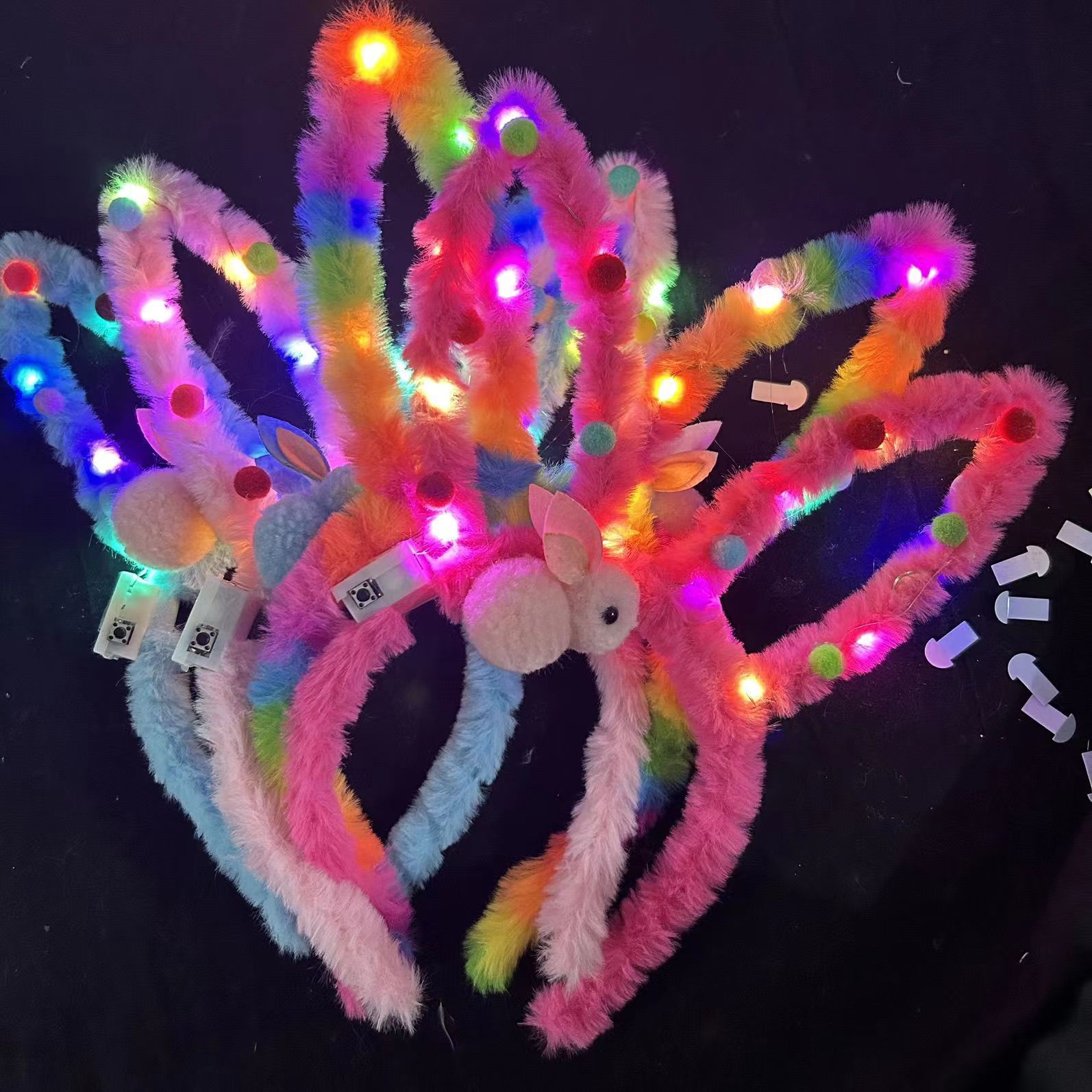 14-Light Bunny Headband [Mixed Colors]