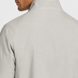 Blouson bomber pour homme, résistant à l'eau, coupe-<span class=keywords><strong>vent</strong></span>, fermeture éclair, bordure côtelée, plusieurs <span class=keywords><strong>couleurs</strong></span>, pour le printemps et l'automne - Product Image 5