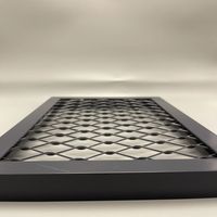 Treillis métallique déployé en acier inoxydable Plafond métallique tendu Treillis métallique suspendu Produits métalliques