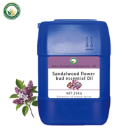 Huile Essentielle de Bourgeons de Fleur de Bois de Santal Naturel, Arôme Fruité Sucré pour Cosmétiques, Parfums, Fabrication de Savons, Soins Personnels, Matières Premières