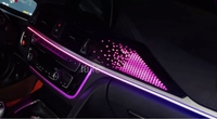 Kit d'éclairage ambiant coloré pour voiture, parfait pour la console centrale et le panneau décoratif, pour BMW Série 3 F30 2013-2019