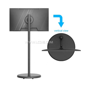 IPS di chuyển pin-<span class=keywords><strong>Powered</strong></span> tầng màn hình cảm ứng kiosk 21.5 23.8 27 32 inch Thông Minh Kỹ thuật số biển TV màn hình cảm ứng chơi game màn hình - Product Image 4