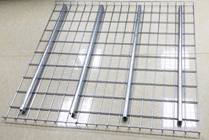 Kho lưu trữ mạ kẽm 50*100 lưới loe loại Kích thước lưới thép kim loại dây lưới sàn cho Pallet giá longspan số lượng lớn kệ - Product Image 2